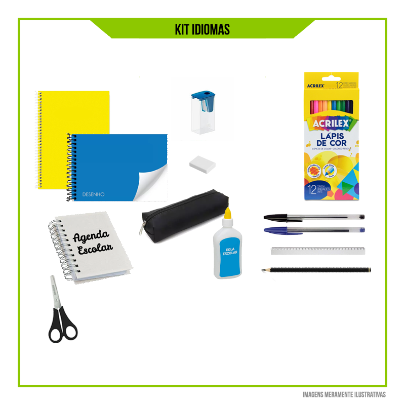 Kit Escola de Idiomas